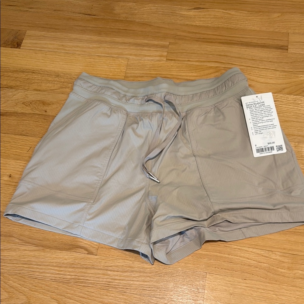 Women's Athletic Lululemon Dance Studio HR 3.5” Lined Shorts nwt Mojave Tan